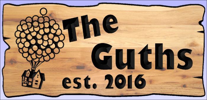 The Guths sign